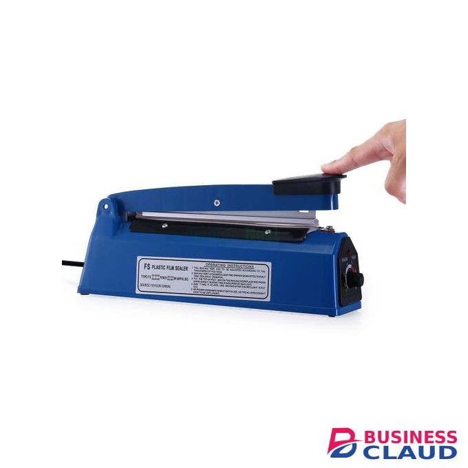 Impulse Manual Heat Sealer 100mm/10cms - Blue