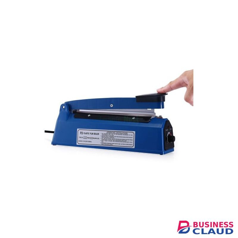 Impulse Manual Heat Sealer 100mm/10cms - Blue