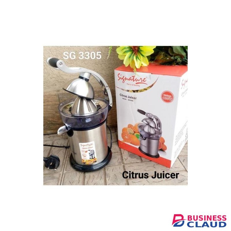 Signature Electric Citrus Juice Extractor/Juicer