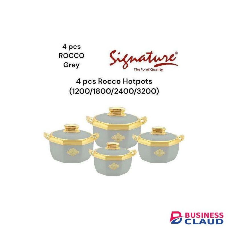 4 Pcs Rocco Hotpots (1200/1800/2400/3200)