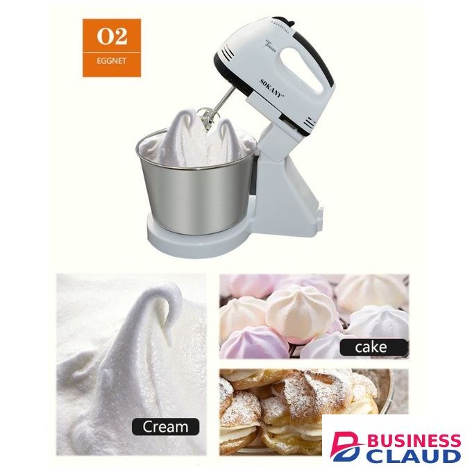 Sokany 7 Speed ​​Electric Food Mixer Electric Hand Mixer Cake Mixer