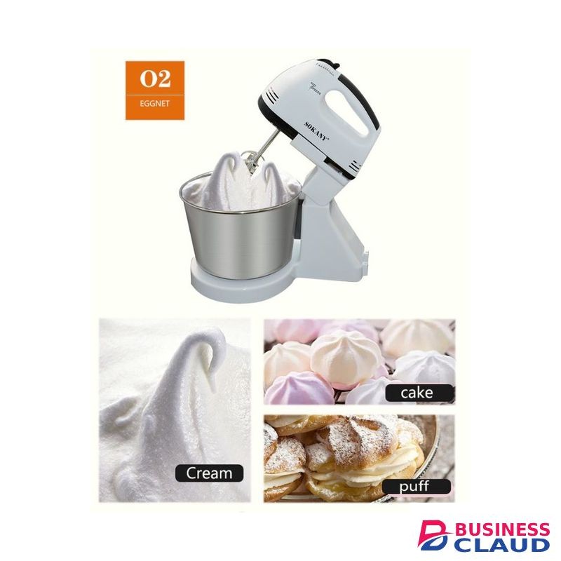 Sokany 7 Speed ​​Electric Food Mixer Electric Hand Mixer Cake Mixer