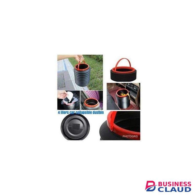 4L collapsible foldable trash bin / car dust bin