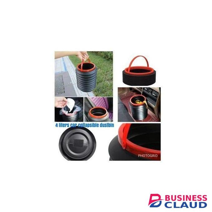 4L collapsible foldable trash bin / car dust bin