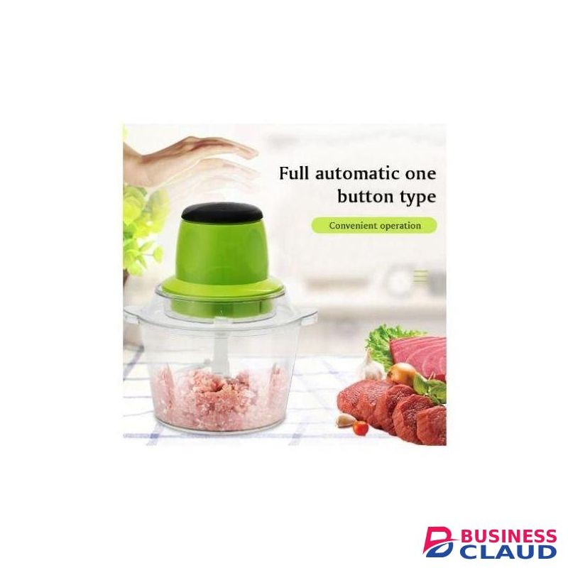 Automatic Electric Multi-functional Food Processor Chopper - Meat and Vegetable 2 liters