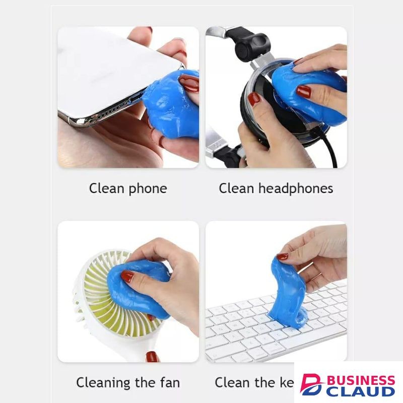 Reusable Keyboard Car Computer Universal Crystal Magic Dust Putty Cleaning Gel Slime Reusable Flexible Glue Universal Cleaning Tool. Can be reused as many times