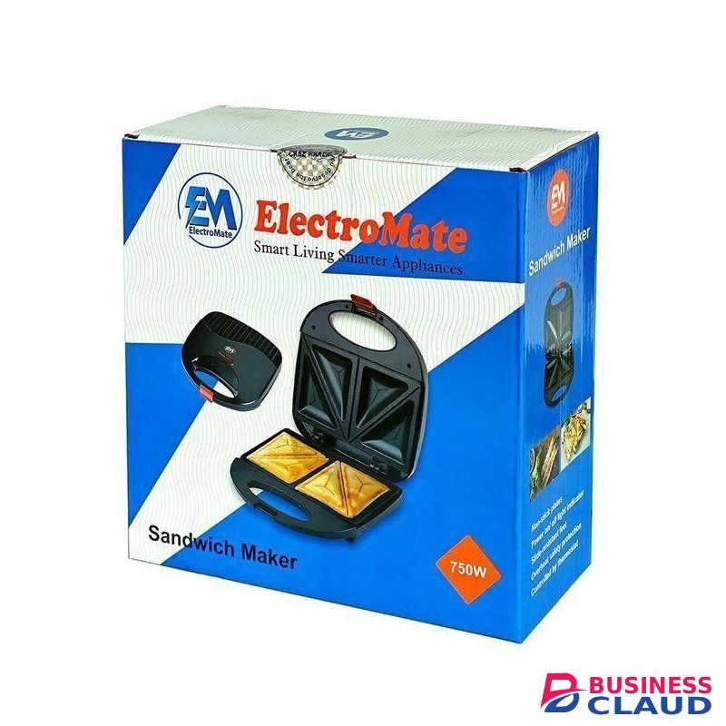 ElectroMate Two in one sandwich makes electric multi purpose breakfast maker toast