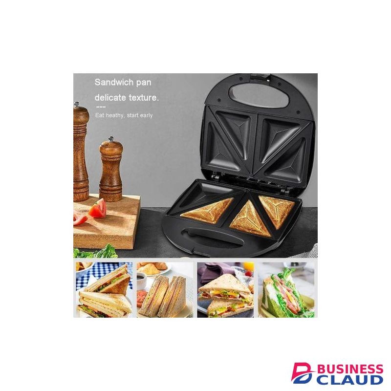 Sokany 3 In 1 Electric Breakfast machine Toaster, Sandwich Maker With Donut Maker And Waffle Plate- For sandwiches, waffles, omelets, donuts and baking