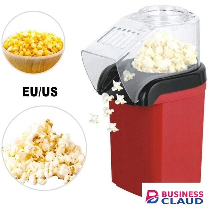 Electric Hot Air Popcorn Maker – Oil-Free Healthy Popcorn Machine for Home Use