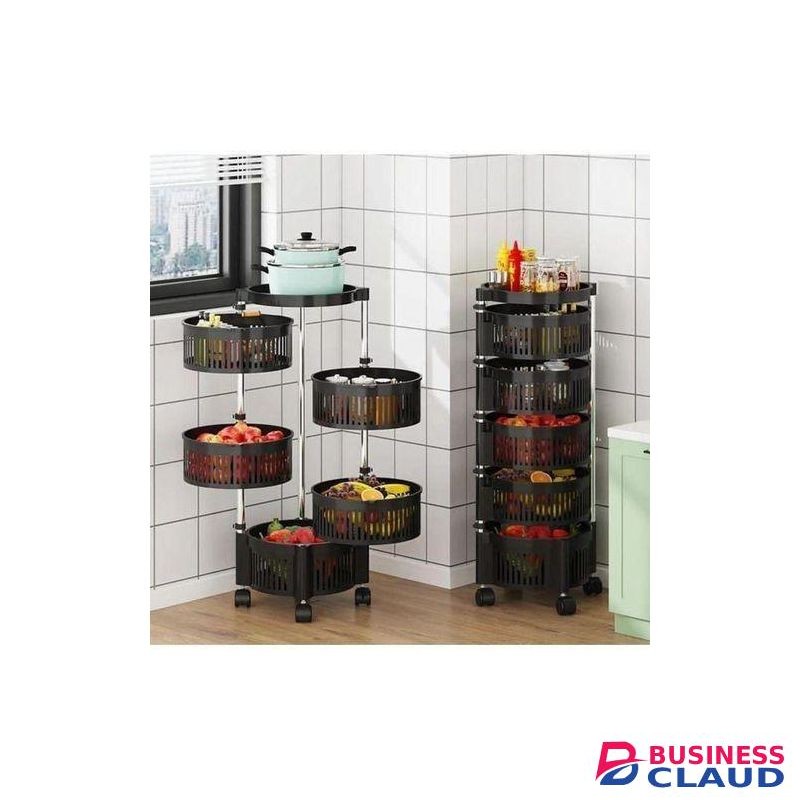 Rack 180 180 4tier Fruit/Vegetable Corner Rack