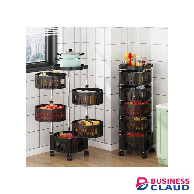 Rack 180 180 4tier Fruit/Vegetable Corner Rack