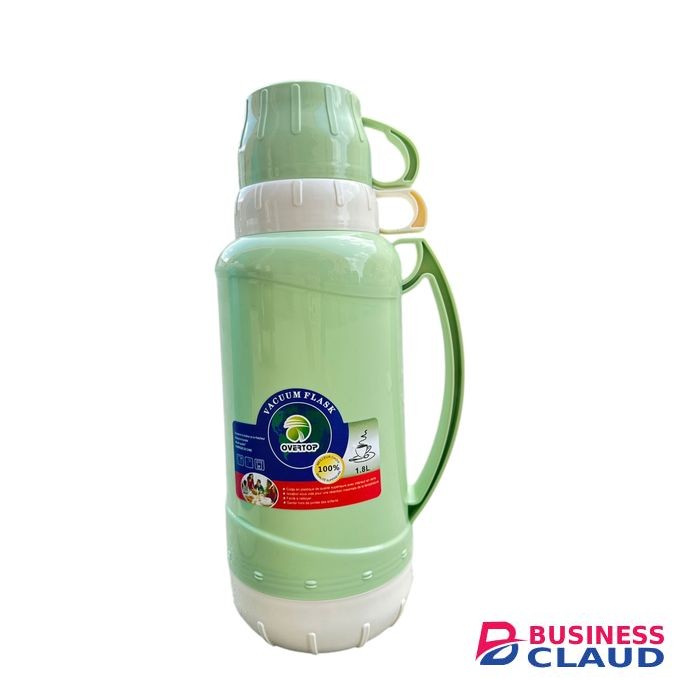 Overtop Vacuum Flask High-Quality Thermos 1.8L Green