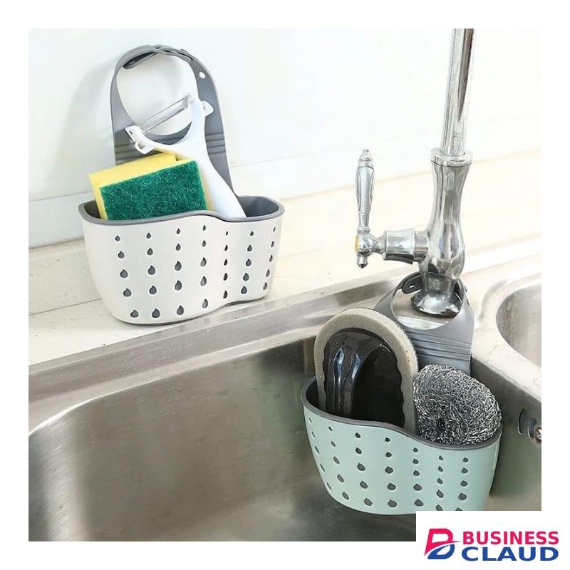 Adjustable Kitchen Organizer Sink Shelf Soap Sponge Drain Rack Bathroom Holder Kitchen Storage Kitchen Gadget