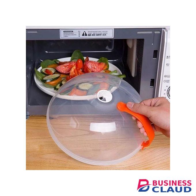 Microwave Food Cover Lid With Handle Anti Splash Sputtering