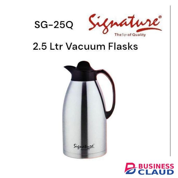 Signature Stainless Steel Unbreakable Vacuum Flask-2.5L