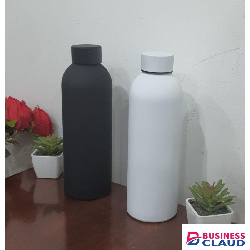 500ml Matte Finish Thermocup – Rubber-Coated Vacuum Travel Mug.
