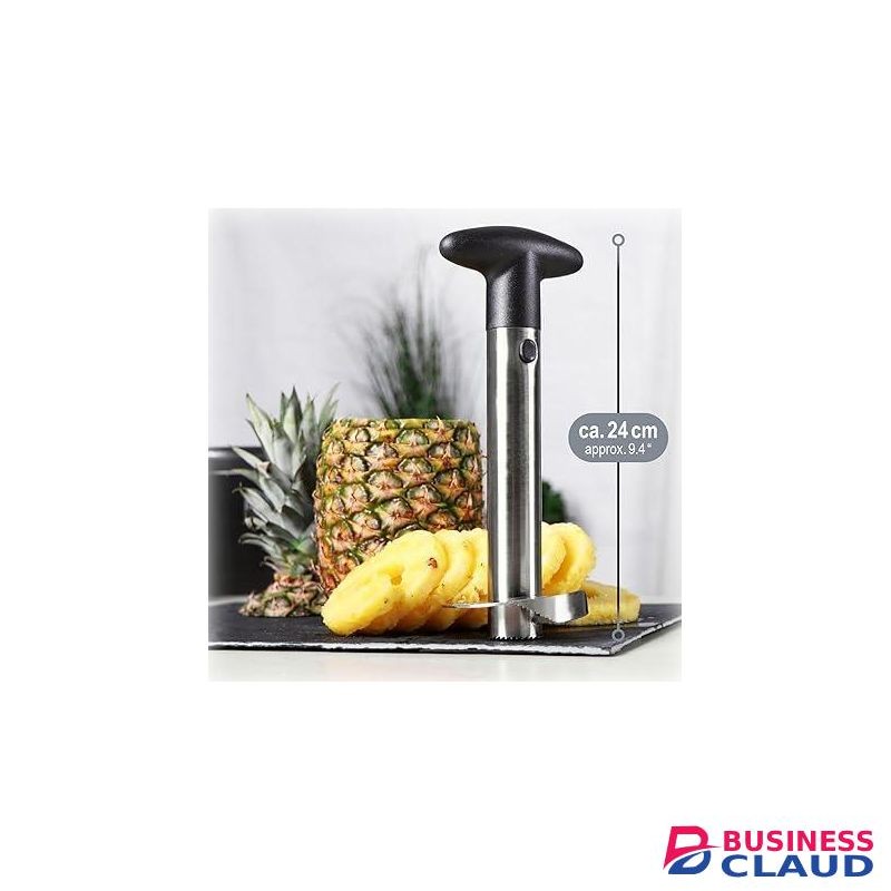 Pineapple Cutter 3 in 1 - Stainless Steel Pineapple Peeler Dishwasher Safe - Pineapple Corer - Pineapple Corer with Sharp Blade (Pack of 01 - Pineapple Cutter
