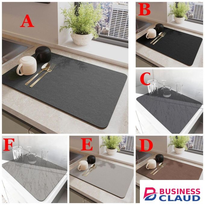 Non-slip Dish Drying Mat Super Absorbent