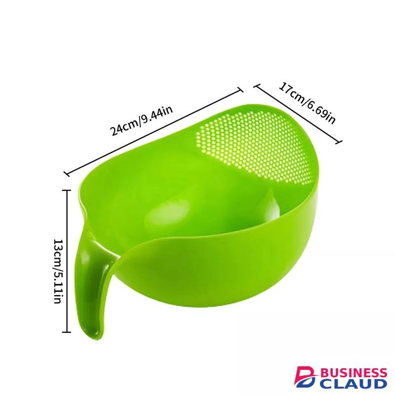 Rice And Vegetable Drainer Rice Cleaner Rice Washing Bowl