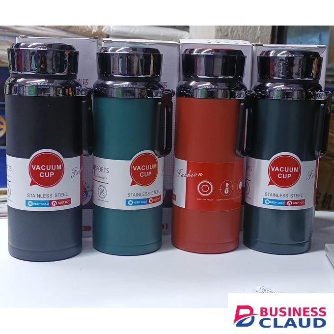 Stainless Steel Vacuum Cup, Thermal Insulated Water Bottle for Hot and Cold Beverages, Leak-Proof Travel Mug, Durable Unbreakable Portable Flask for Office, Outdoor, and Daily Use