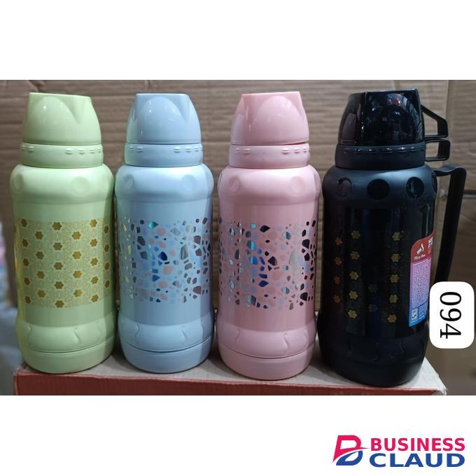 Niceone Plastic Body Glass Refill Thermos Flask 2l 1pc