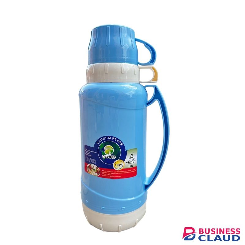 Overtop Vacuum Flask High-Quality Thermos 1.8L Light Blue