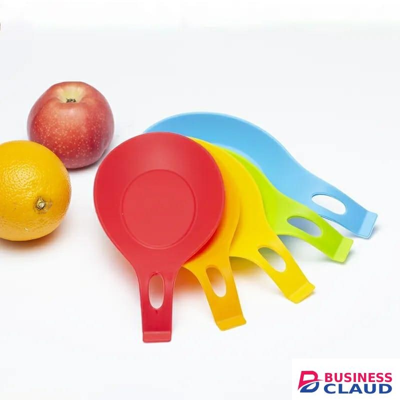2pcs Kitchen Silicone Spoon Rest - Assorted