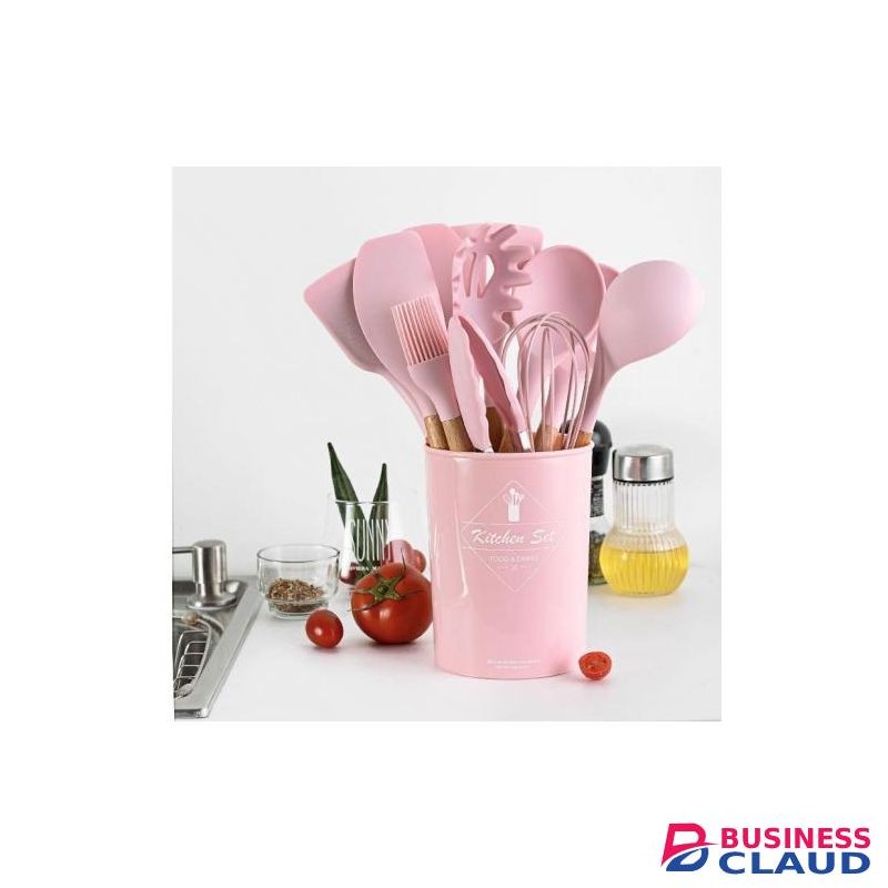 Silicone Non Stick Cooking Spoon Set