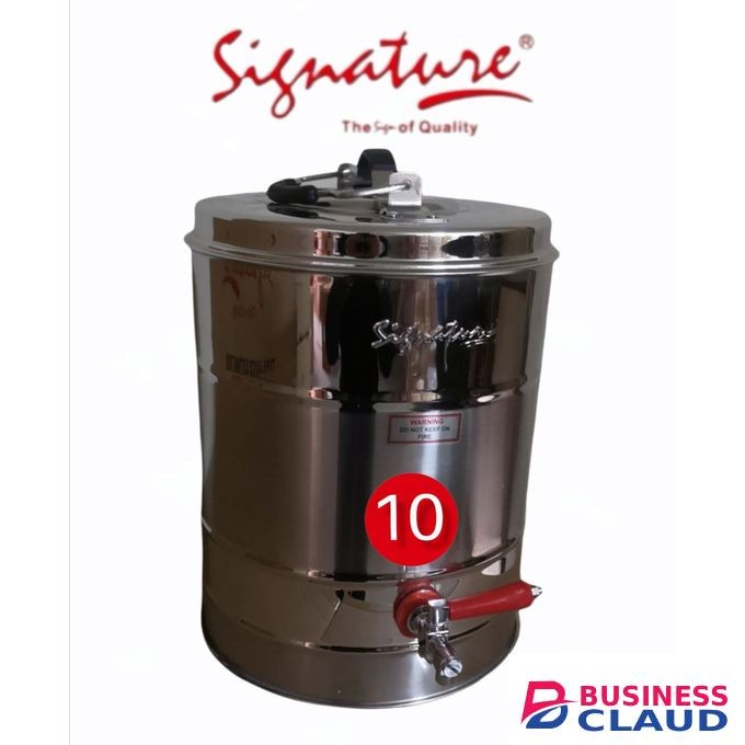 Signature 10L Double Wall Insulated Stainless Steel Tea Urn