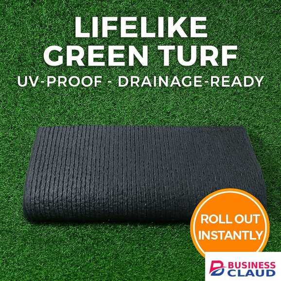 Mac Carpet Luxurious Anti-Slip Artificial Grass Turf Door Mat, Bathroom Mat, Bath Tub Mat – Durable, Stylish & Easy to Clean (50x80cm) Mats