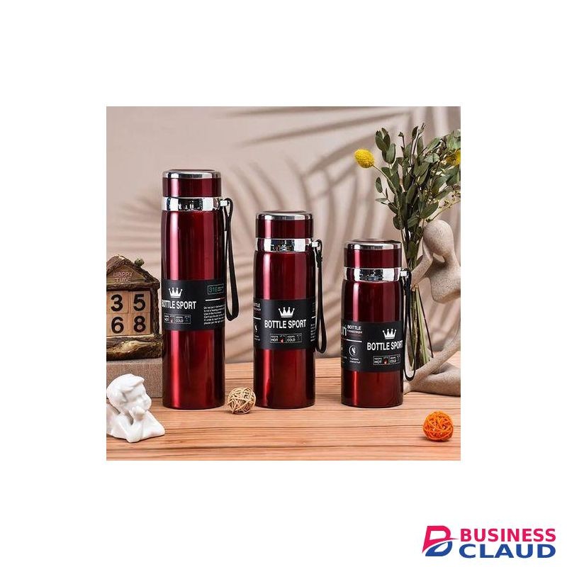Jamespot 800ML Metallic Thermos Vacuum Travel Flask