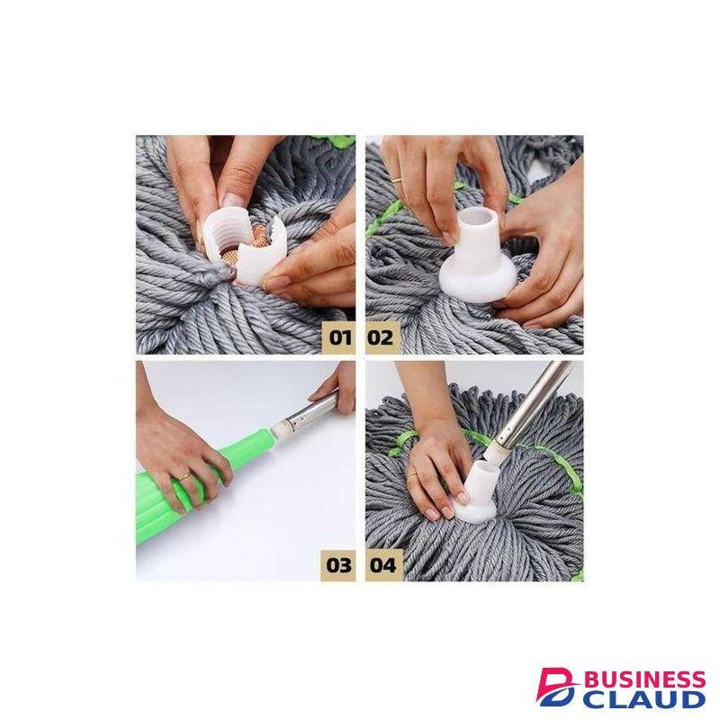 Gen Generic-2 in 1 Self-Wringing dehydrated Green Mop with Microfiber Strands for Cleaning Floor Moppers for Floor Cleaning , Mopping StTwist Mop with Self-Squeezer for Home , Ideal for All Type of Floors-2 product