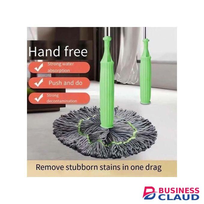 Gen Generic-2 in 1 Self-Wringing dehydrated Green Mop with Microfiber Strands for Cleaning Floor Moppers for Floor Cleaning , Mopping StTwist Mop with Self-Squeezer for Home , Ideal for All Type of Floors-2 product