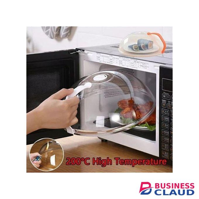 Microwave Plastic Plate Food Cover 8"