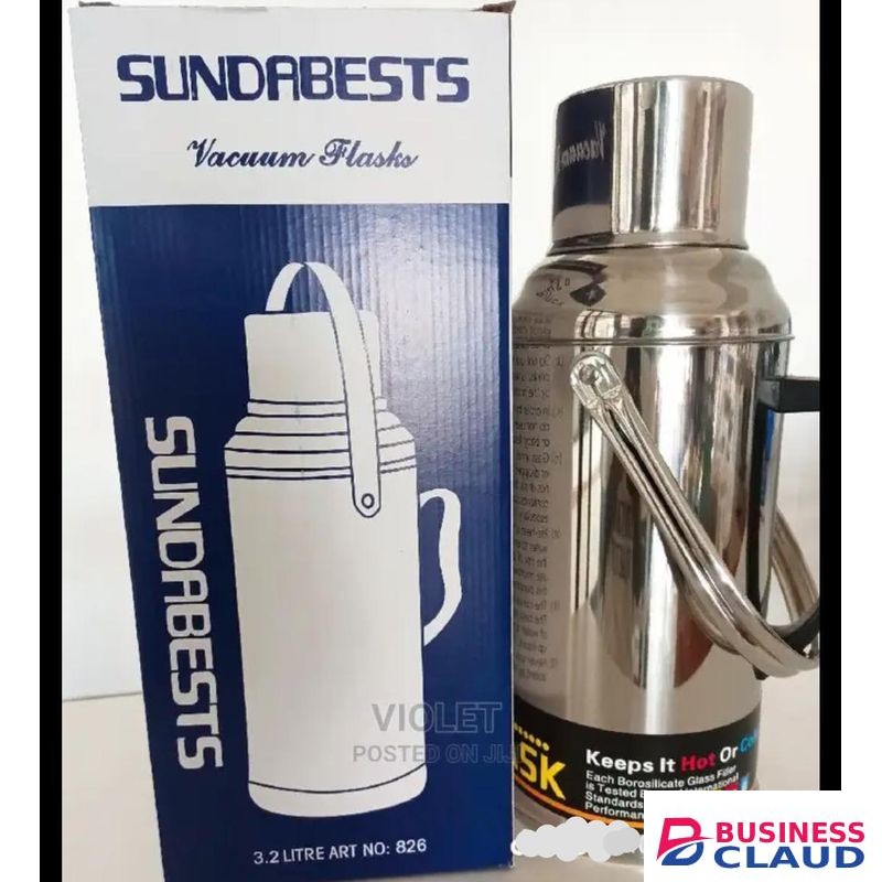 SUNDABESTS 3.2ltrs stainless steel flask