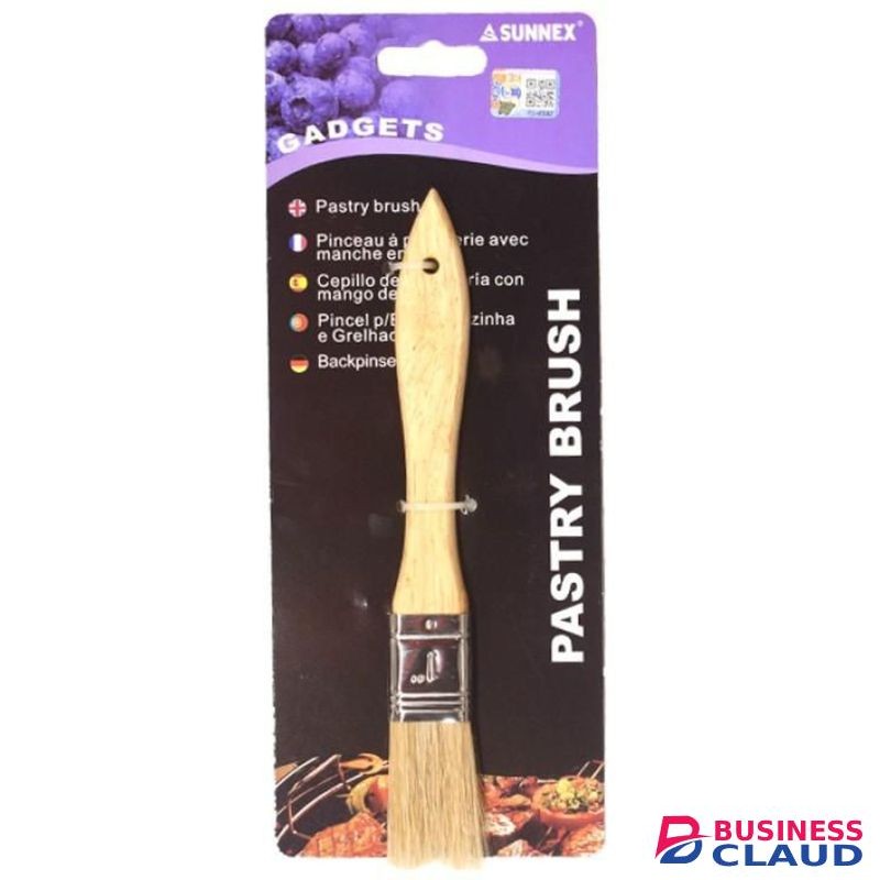 Traditional Kitchen Cooking Baking Pastry/Basting Wooden Brush
