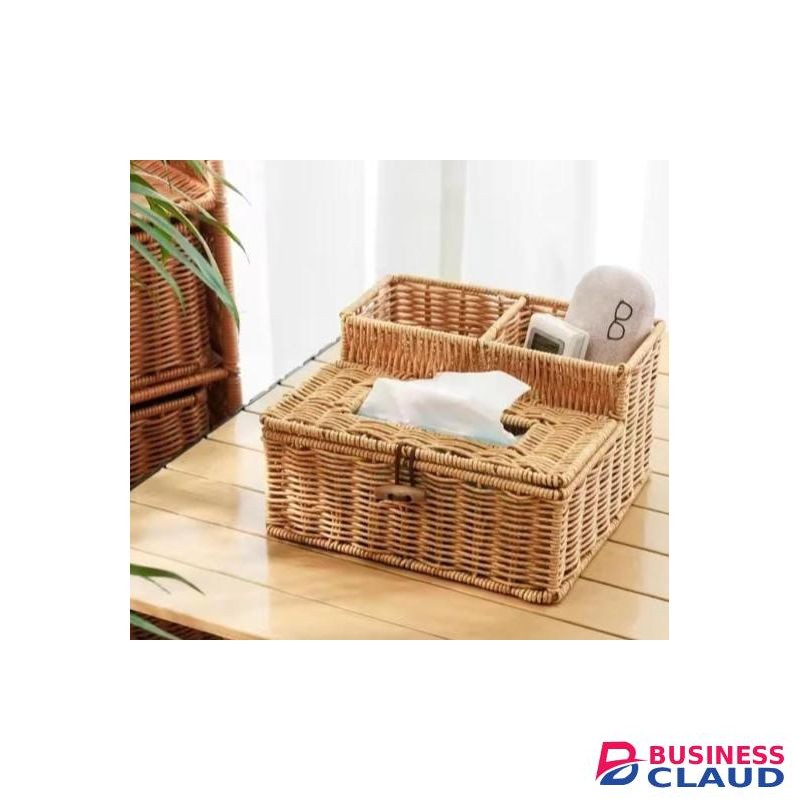 3 slots storage organizer with serviette holder