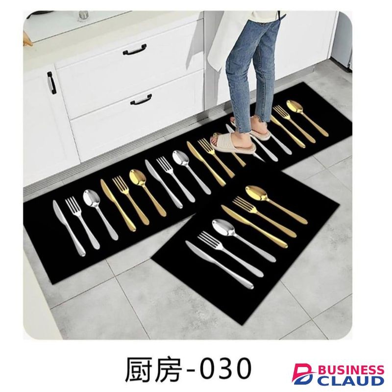 2=Piece Kitchen Non Slip Floor Mats 38