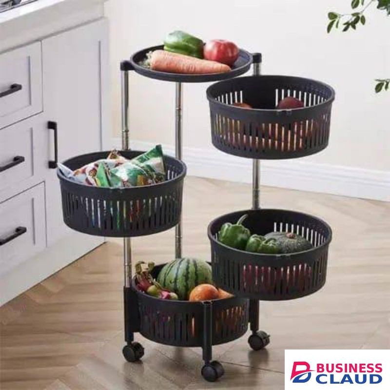 4 Tier Vegetable Rack Fruit Rack