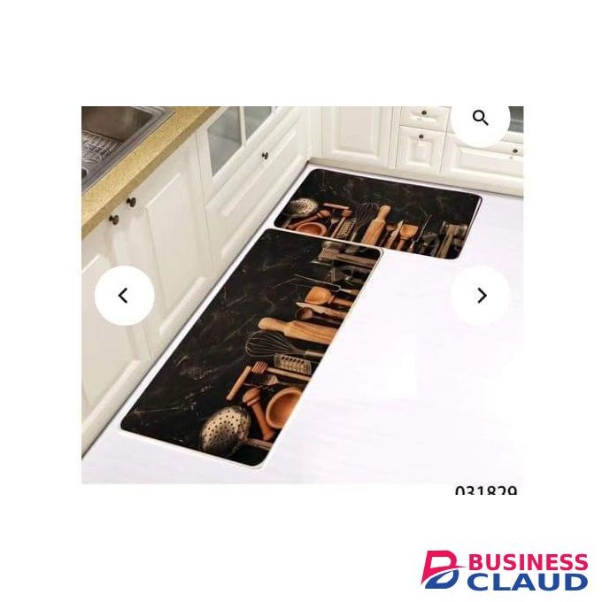 2 Pcs Kitchen Non Slip Floor Mats