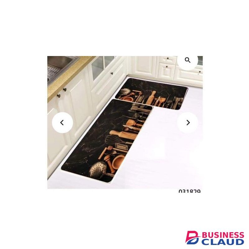 2 Pcs Kitchen Non Slip Floor Mats