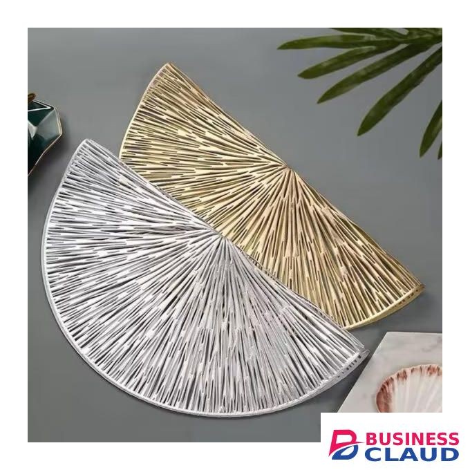 38cm Round Decorative PVC Placemats Per piece