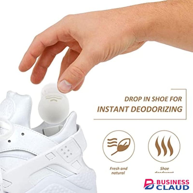 6 pcs Shoe Deodorizer Balls/ Odor Eliminator for Cabinet Sneakers, Gym Bags, Lockers, Car etc