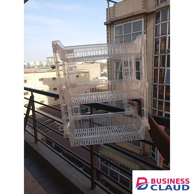Plastic Clear dish rack