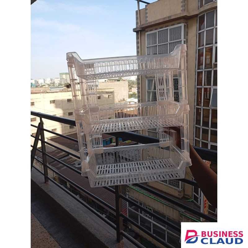 Plastic Clear dish rack