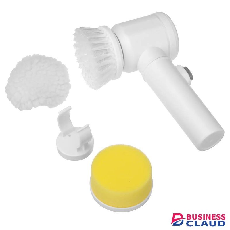 Magic Electric Cleaning Brush, Portable Electric Spin Scrubber Cleaning Brush with 3 Interchange Brush Heads for Kitchen Bathroom Tub Shower Tile Carpet Bidet Sink Dish
