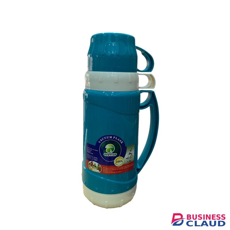 Overtop Vacuum Flask High-Quality Thermos 1L Light Blue