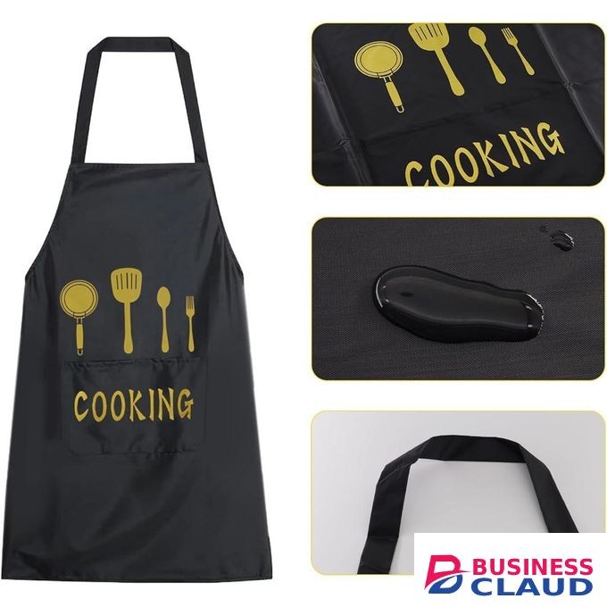 Fancy Waterproof Kitchen Aprons – Stylish & Protective Cooking Wear