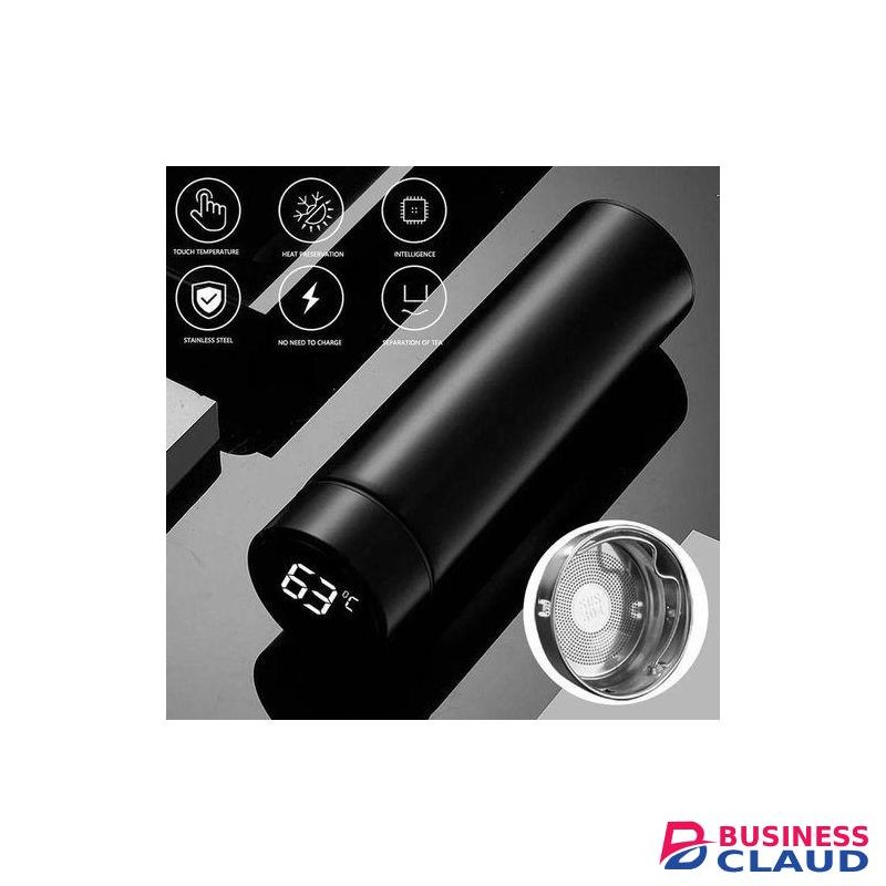 Smart Thermo flask with led temperature display