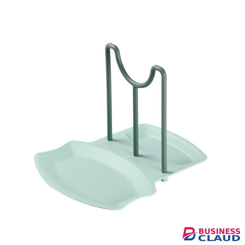 Spoon Rest and Pot Lid Holder Removable Pan Pot Cover Lid Rack Shelf Stand Holder Utensil Rest Organizer Storage Kitchen Tool